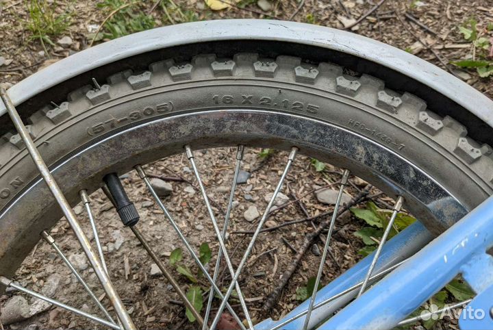 Детский велосипед колеса 16 дюймов