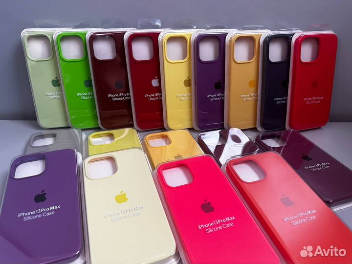 Силиконовые чехлы и стекла на iPhone