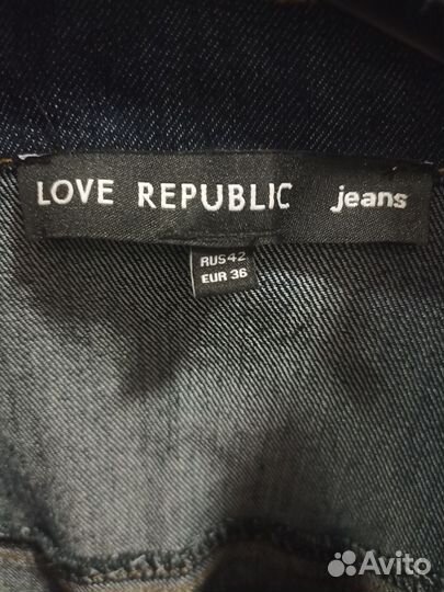 Платье джинсовое 42