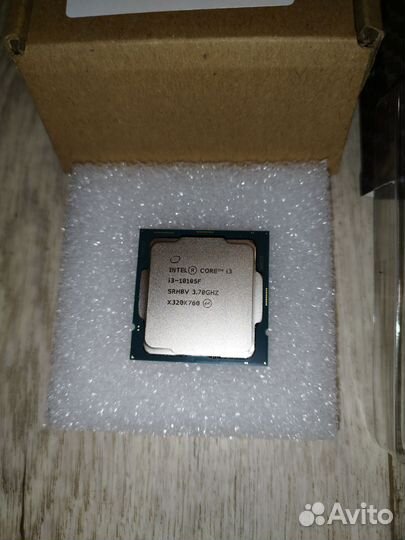 Комплект i3 10100f,h510,ddr4 8+8,кулер rgb новый