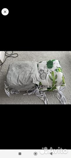 Бортики в детскую кроватку бу