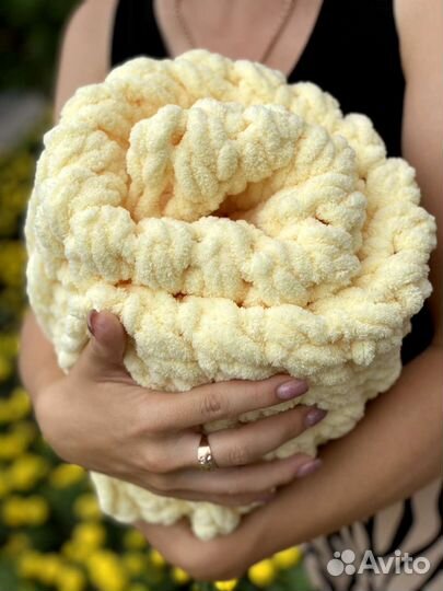 Плед детский вязаный