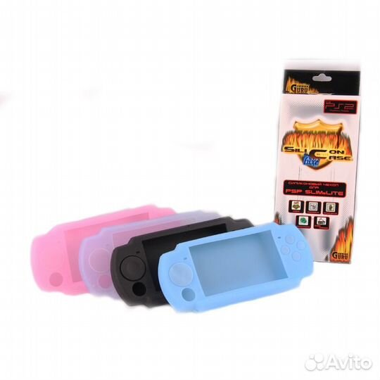Силиконовые чехлы для PSP Slim
