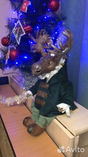 Интерьерная игрушка Лось