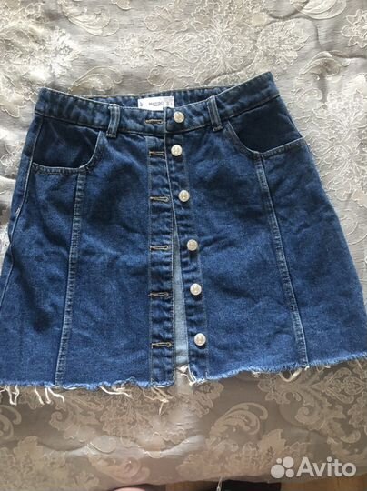Юбка джинсовая
