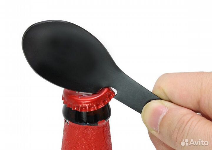 Походная ложка - вилка - нож - открывалка 5-в-1