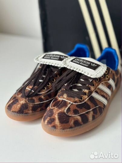 Кроссовки Adidas Samba Pony Leopard 37-43