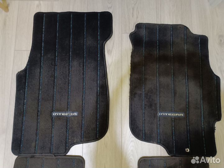 Автомобильные коврики ворс honda Integra