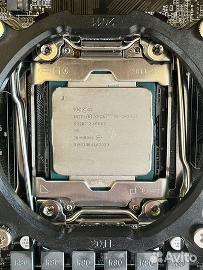 Комплект x99 2011-3 Xeon E5 2630lV3 16gb DDR4 SSD