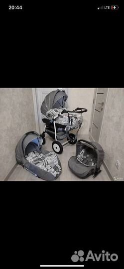 Коляска zippy 3 в 1