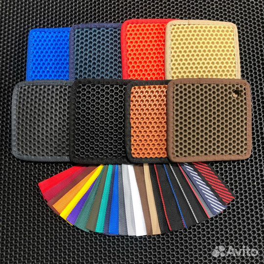 Коврики (эва ева eva) 3d с бортами