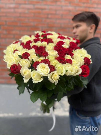 101 роза оптом