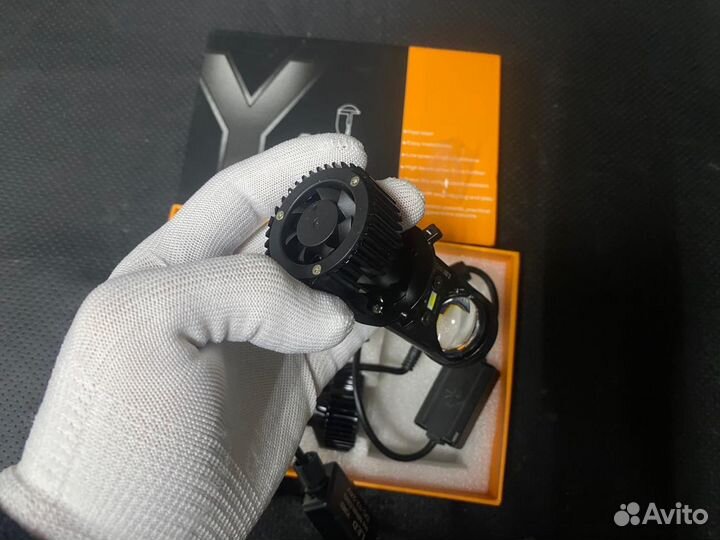 Светодиодные mini линзы h4