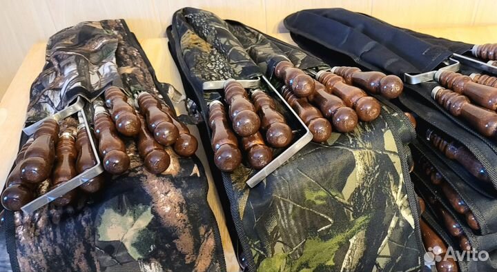 Подарочный набор шампуров в чехле