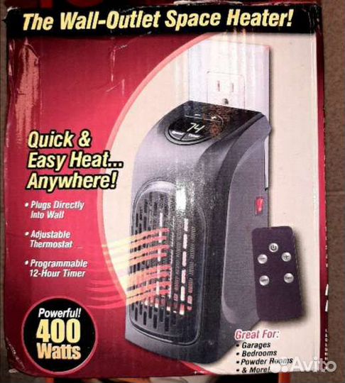 Портативный мини обогреватель 400Вт