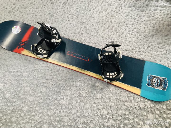 Сноуборд 159 флэт + крепления комплект volkl