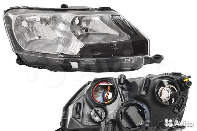 Фара Skoda Rapid