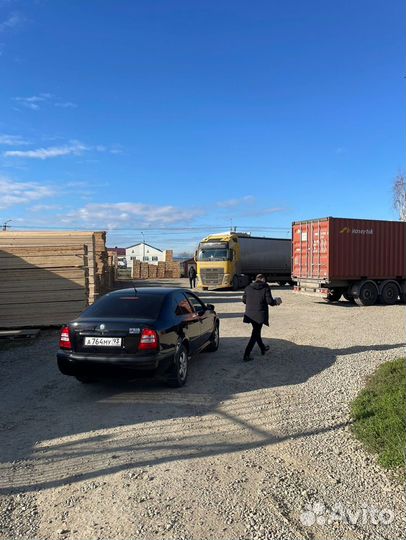 Брус обрезной строганый