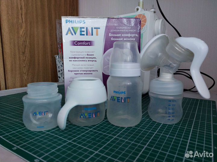 Молокоотсос avent ручной