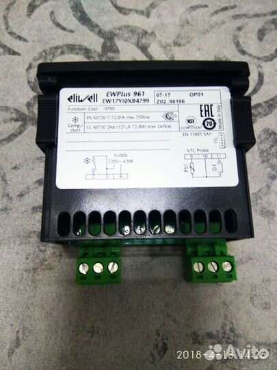 Блок управления EW 961 plus Eliwell