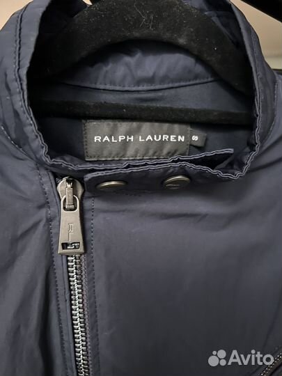 Куртка мужская ralph lauren S осенняя темно синяя