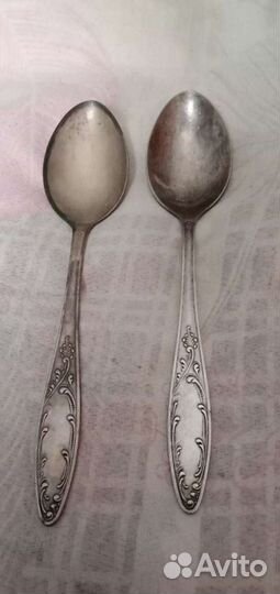 Ложки -мельхиор.мнц. столовые