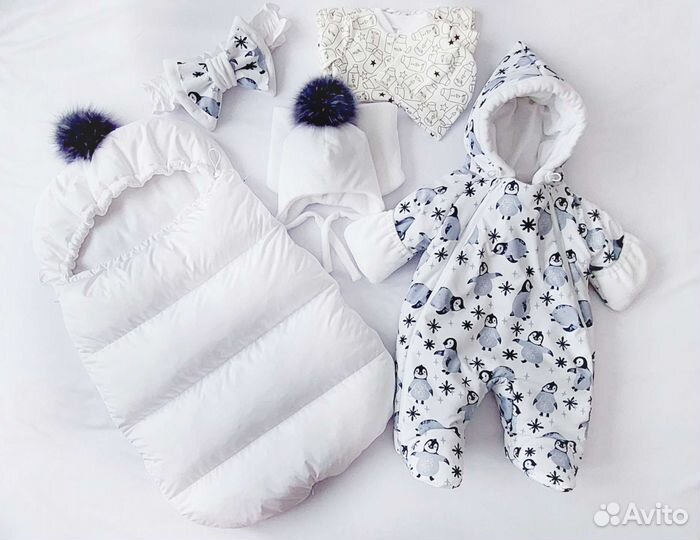 Конверт, комплект на выписку