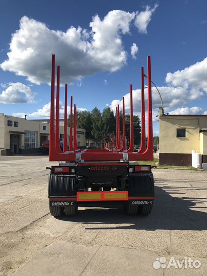 Прицеп лесовоз (сортиментовоз) Дизель-С 888722, 2024