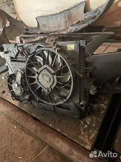 Кассета радиаторов порш кайен 955