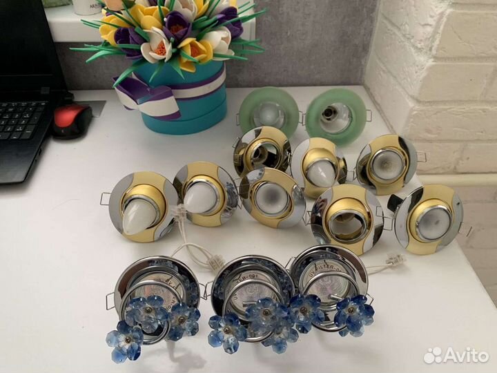 Точечные светильники бу