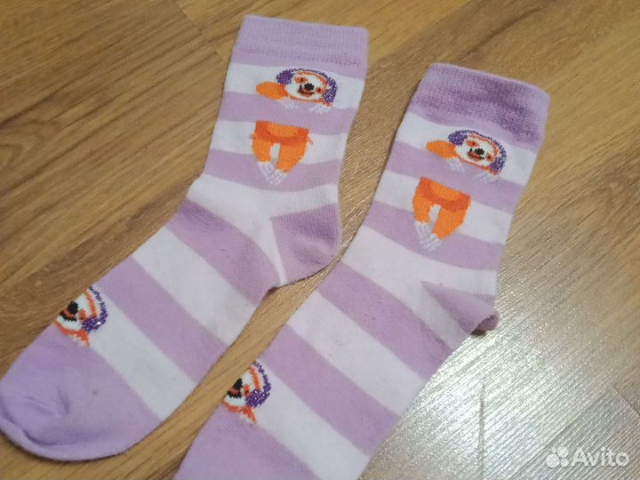 Носки детские новые 5 пар на 6-7 лет