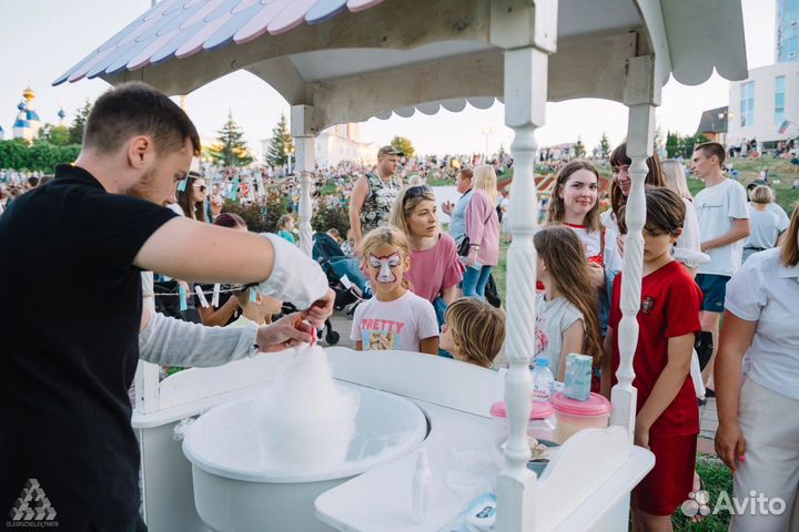 Слакдая вата на праздник