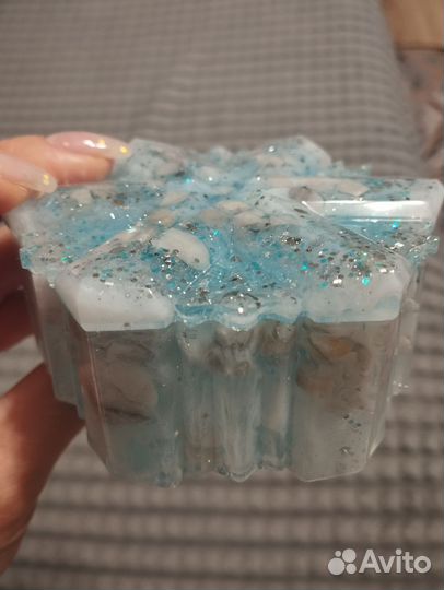 Шкатулка из эпоксидной смолы