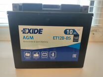 Аккумулятор Еxide AGM ET12B-BS -21год