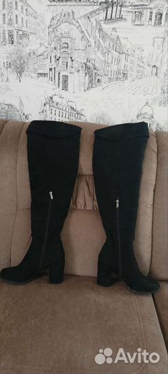 Сапоги высокие ботфорты