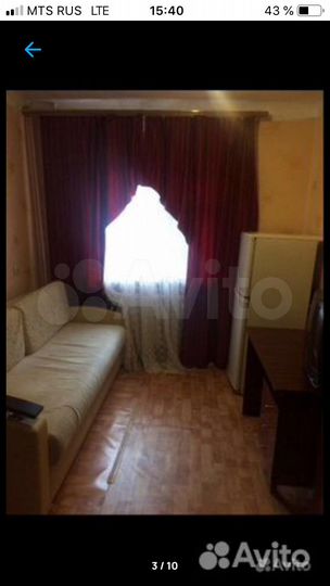 Комната 25 м² в 1-к., 1/5 эт.