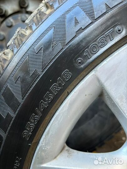 Диски Mercedes R18 и резина Bridgestone