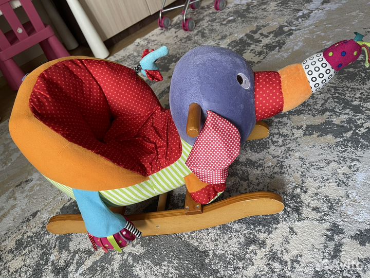 Детская качалка Слон