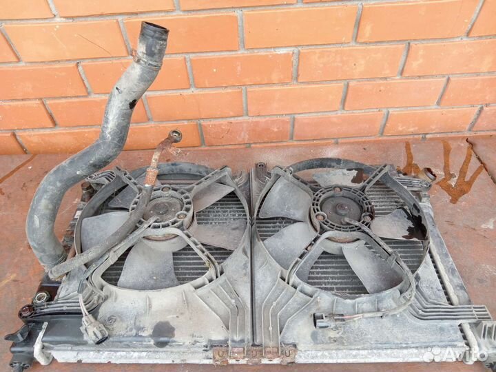 Радиатор основной на даево леганза 2.0л