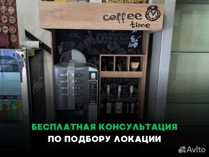 Кофейня самообслуживания (под ключ)