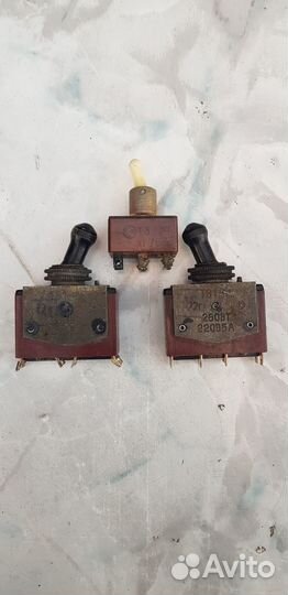 Продам б/у авиационные контакторы и переключатели