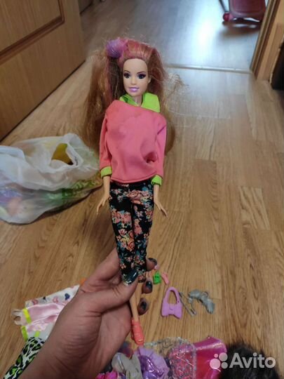 Шкаф для барби, одежда