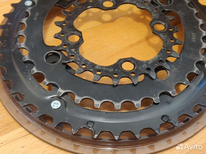 Звезды передние и задние Shimano Blackspire Gamut