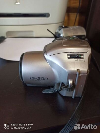 Фотоаппарат olympus is 200 пленочный, зеркалка в о