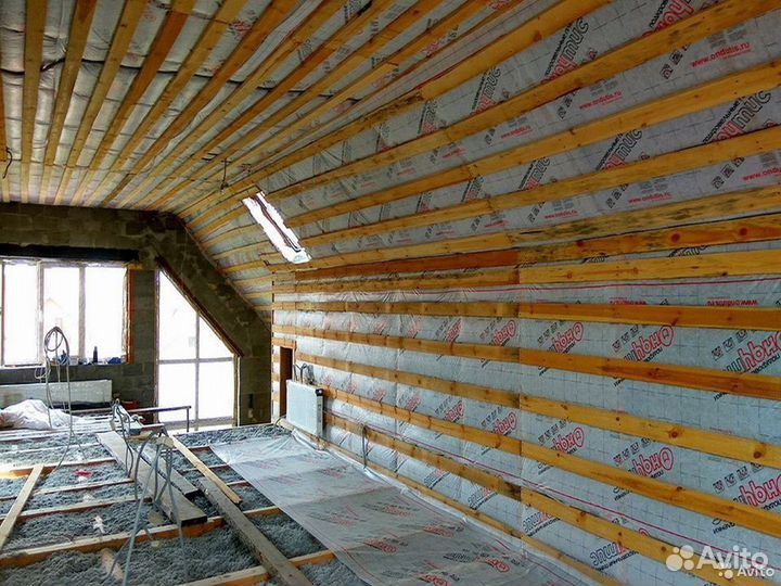 Утепление чердака