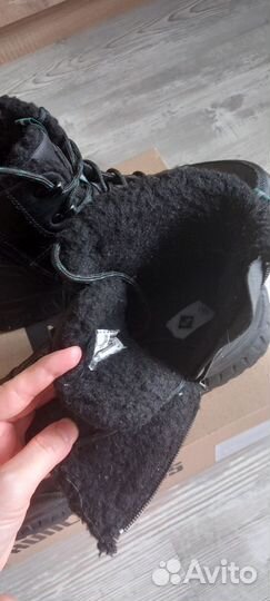 Ботинки зимние 40 р шерсть