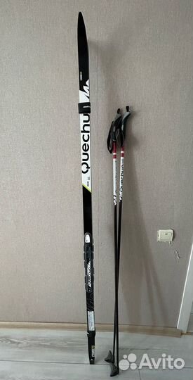 Лыжи беговые и ботинки