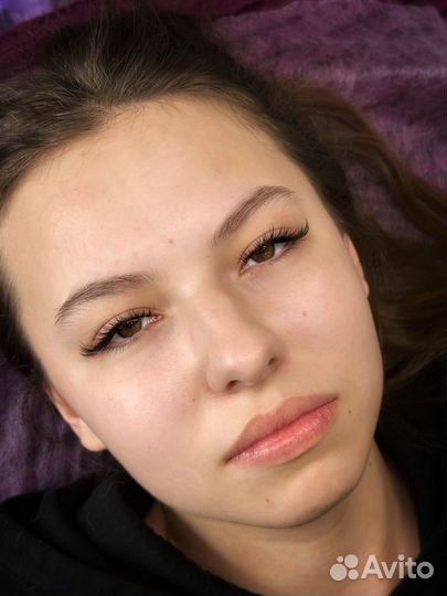 Наращивание ресниц модель