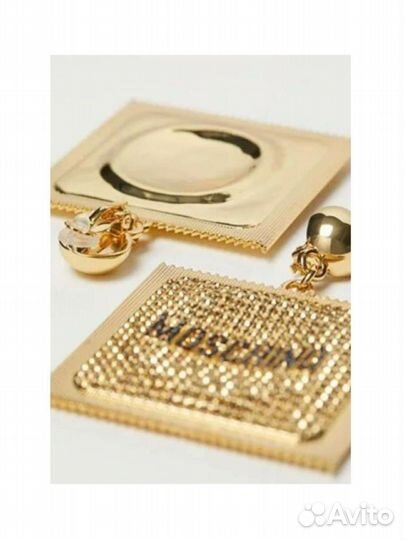 Серьги Moschino hm