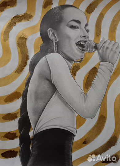 Картина, портрет Шаде